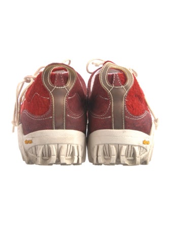 Our Legacy Suede Printed Sneakers