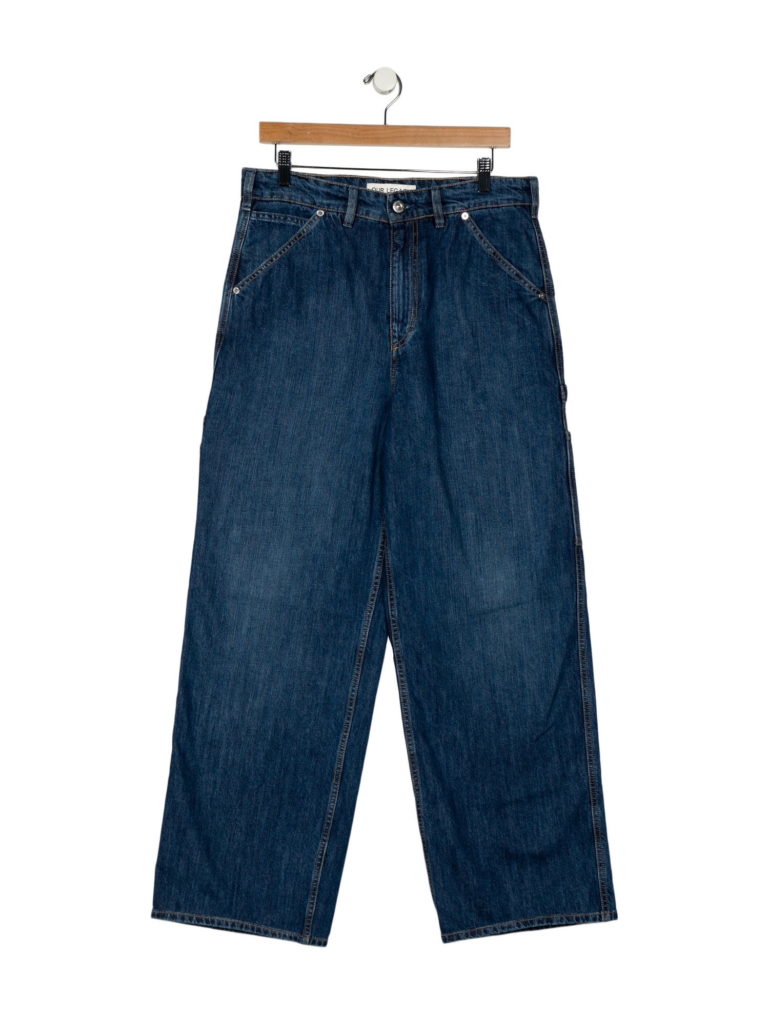 Our Legacy High-Rise Wide Leg Jeans