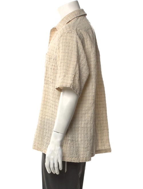 Our Legacy Plaid Print Short Sleeve Shirt