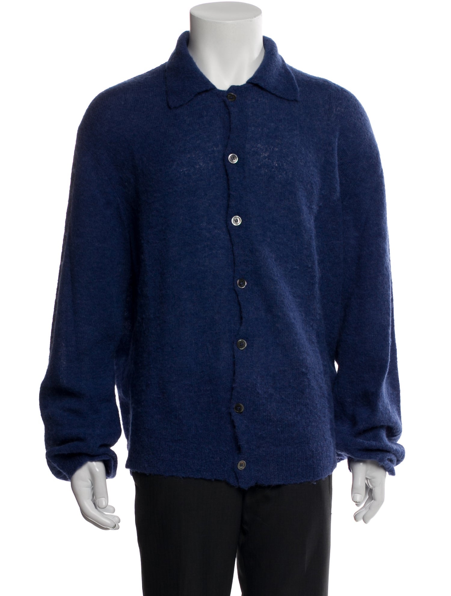 Our Legacy Mock Neck Long Sleeve Cardigan