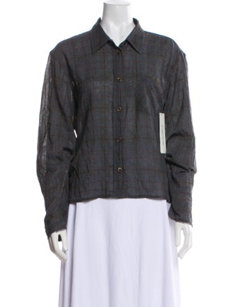 Our Legacy Long Sleeve Button-Up Top