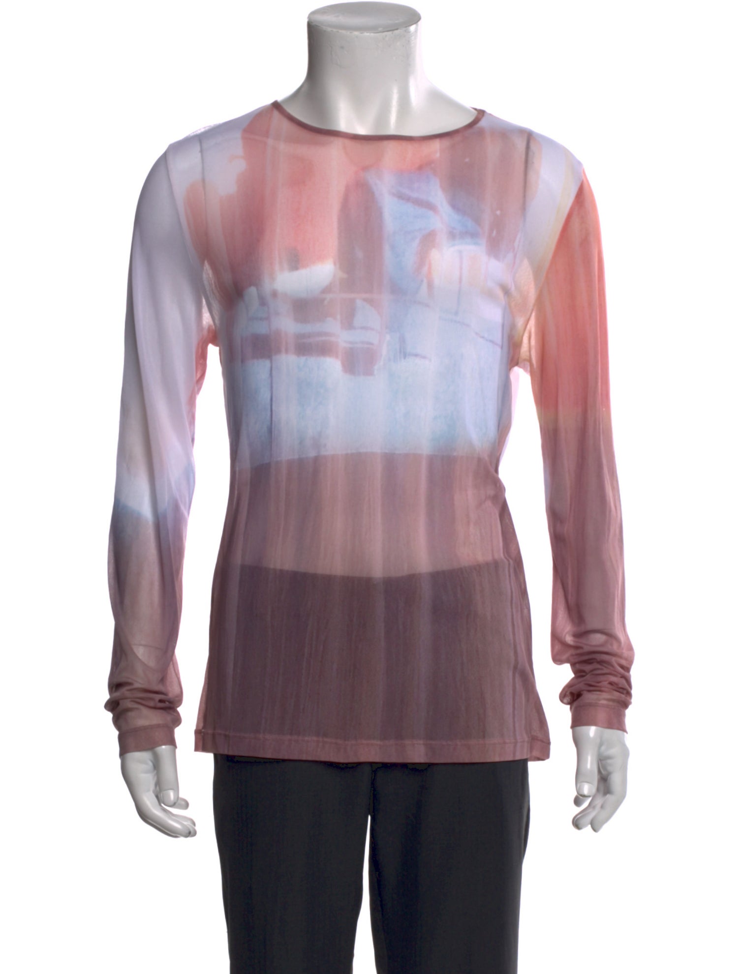 Our Legacy Tie-Dye Print Crew Neck T-Shirt