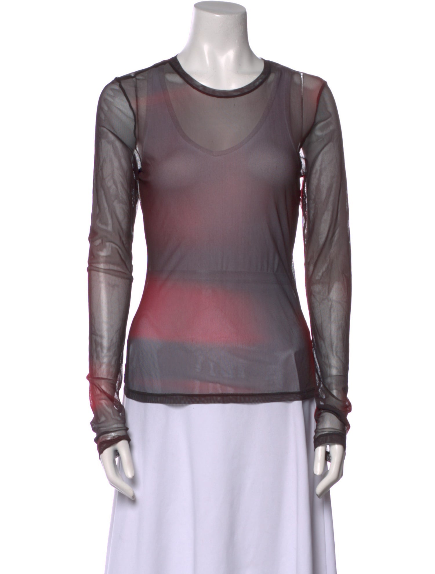 Our Legacy Tie-Dye Print Crew Neck Top