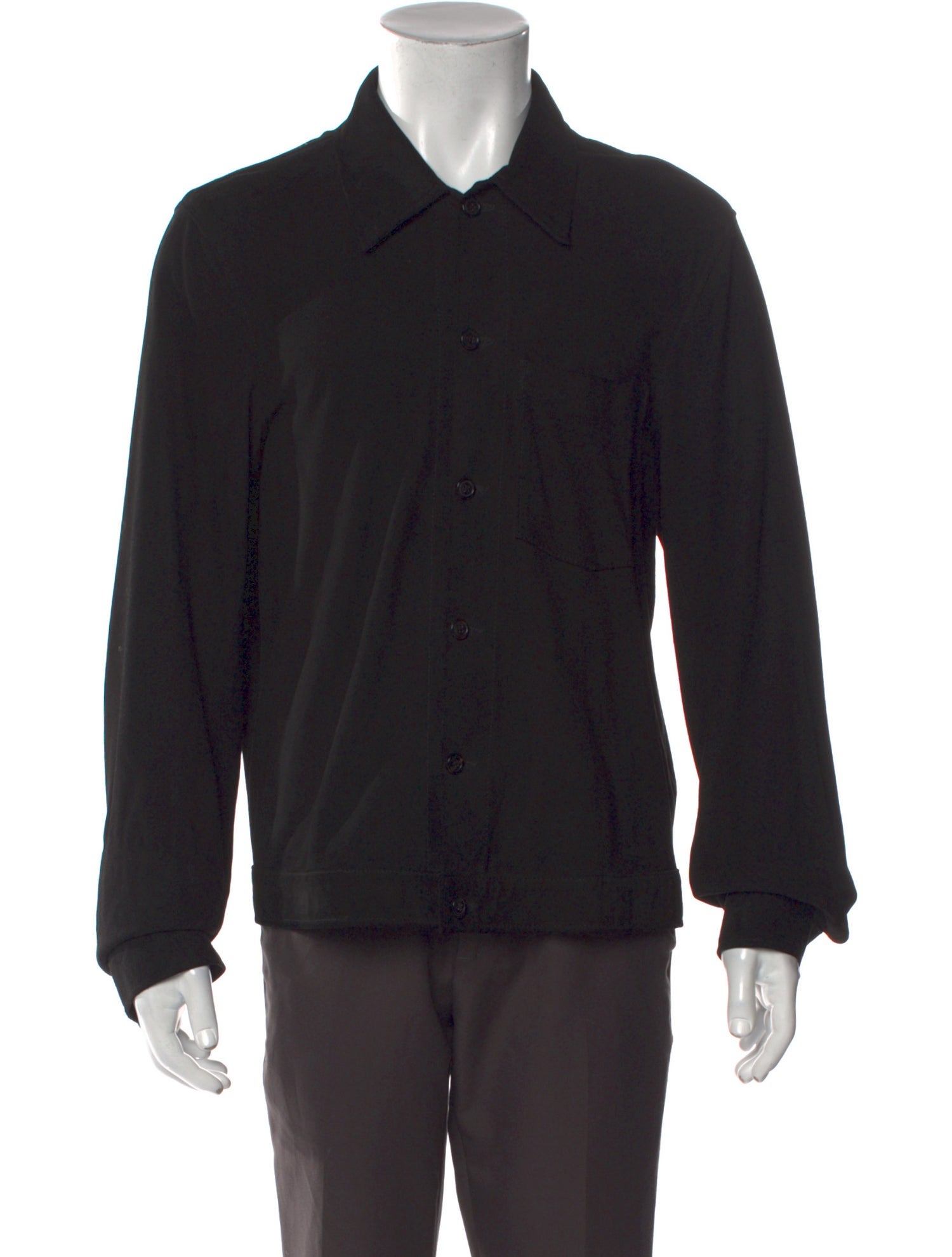 Our Legacy Collar Long Sleeve Polo Shirt