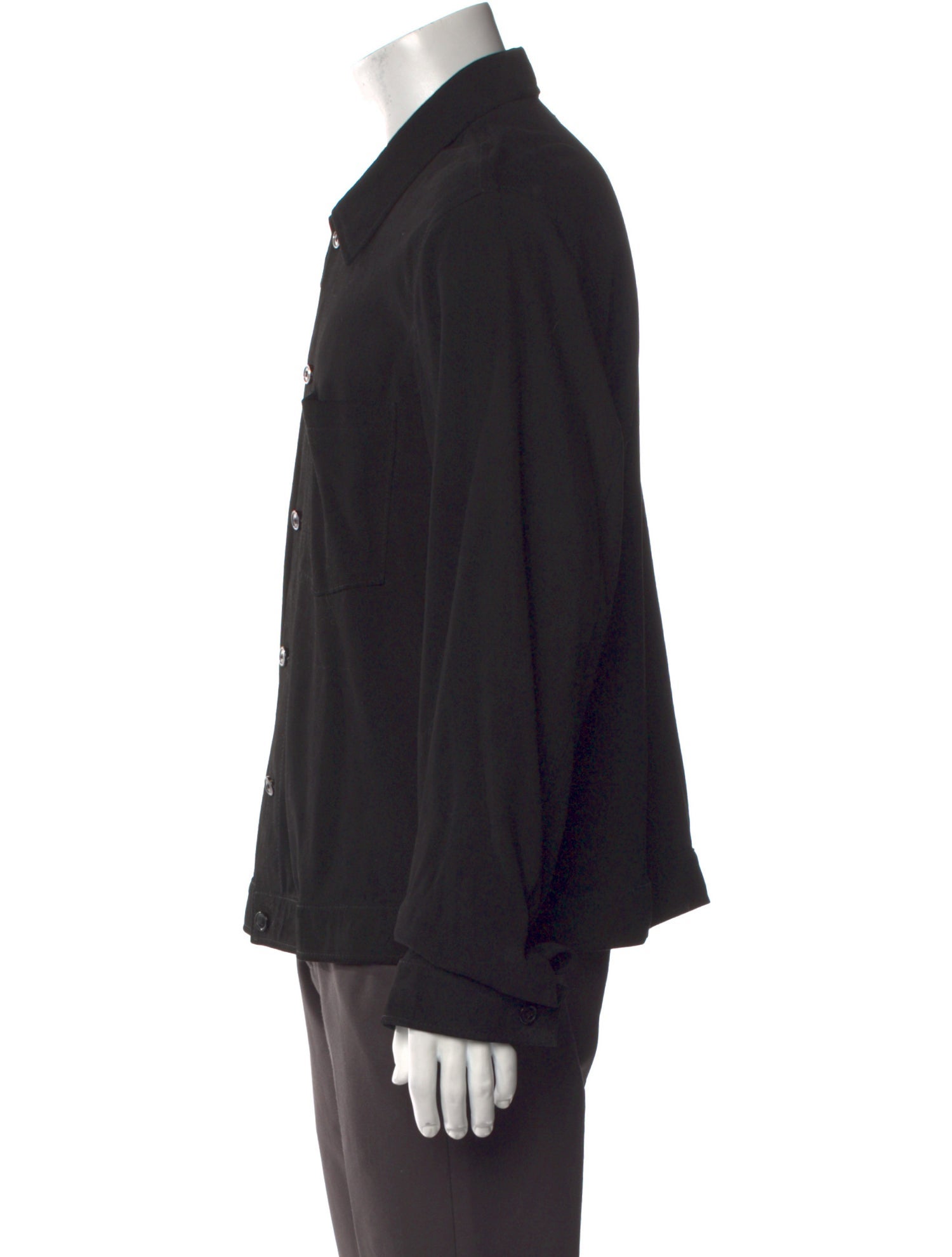 Our Legacy Collar Long Sleeve Polo Shirt