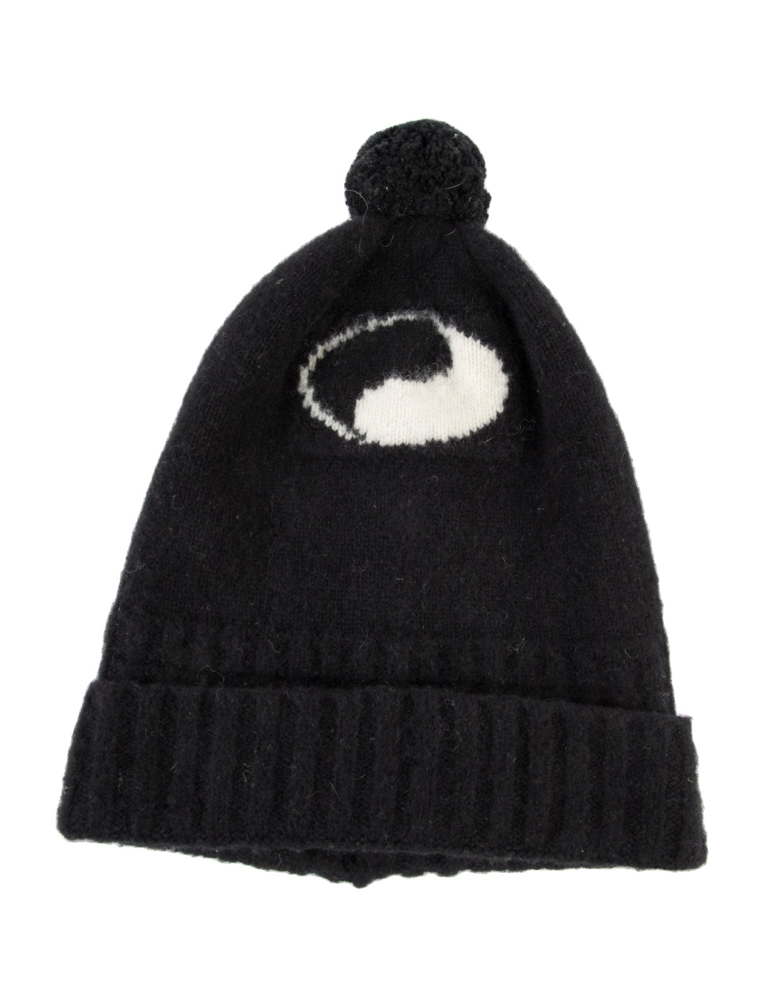 Our Legacy Lambswool Pom Pom Beanie Hat