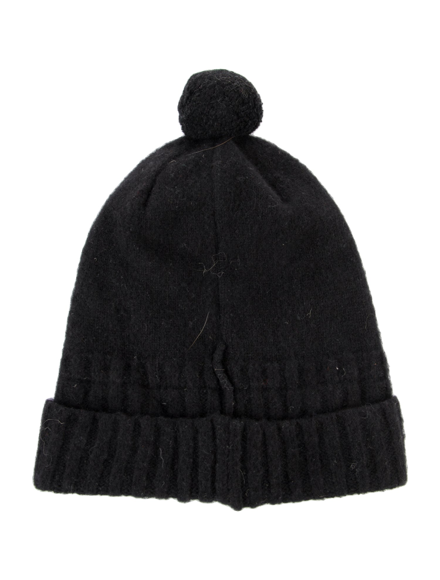 Our Legacy Lambswool Pom Pom Beanie Hat