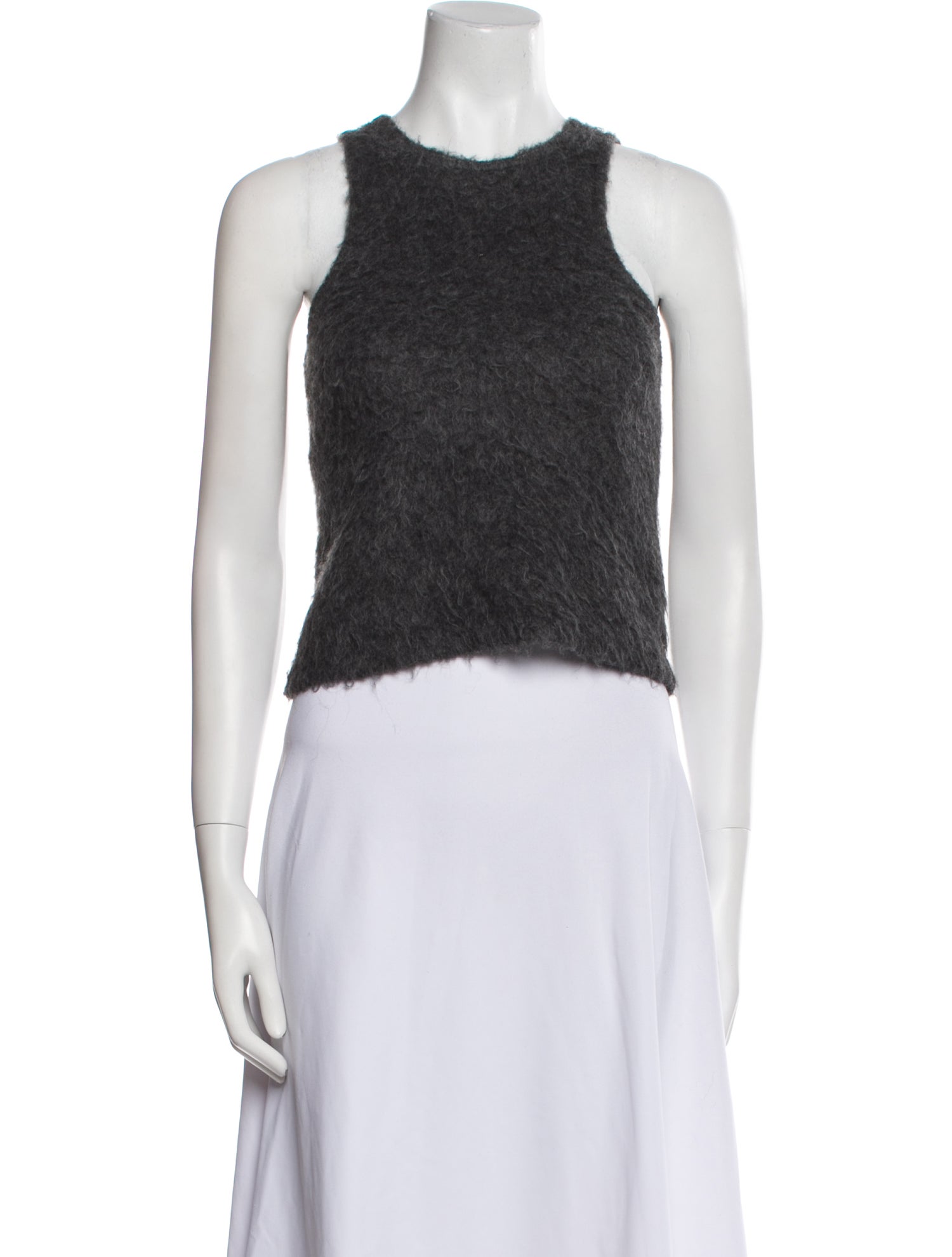 Our Legacy Crew Neck Sleeveless Crop Top