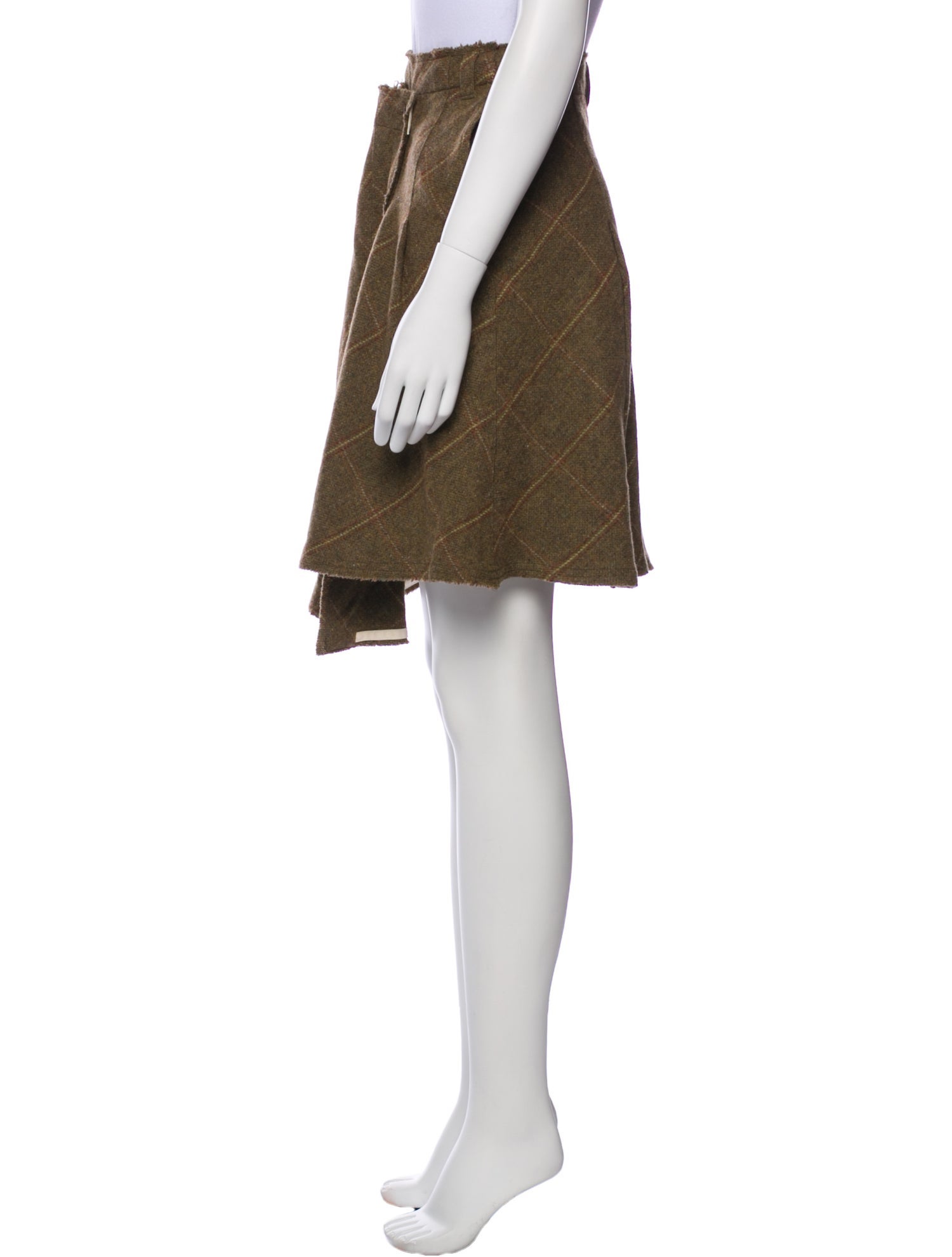 Our Legacy Wool Knee-Length Skirt