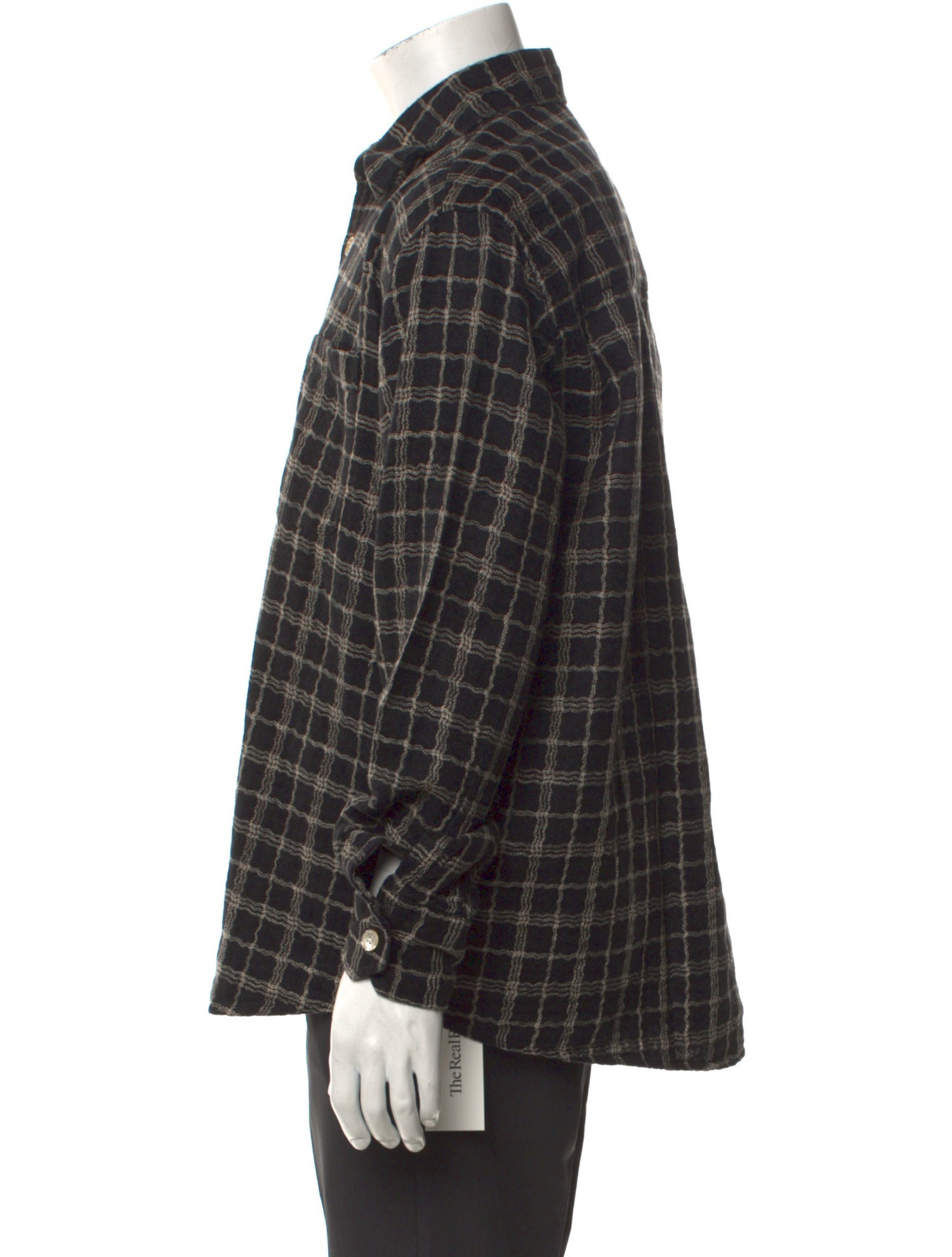 Our Legacy Plaid Print Long Sleeve Shirt