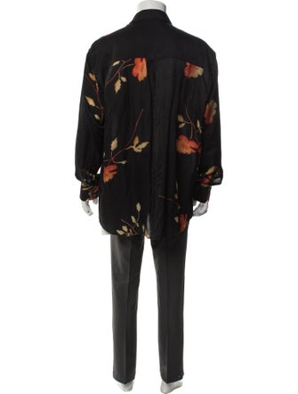 Our Legacy Floral Print Long Sleeve Shirt