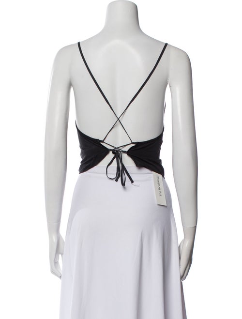 Our Legacy Silk Square Neckline Crop Top