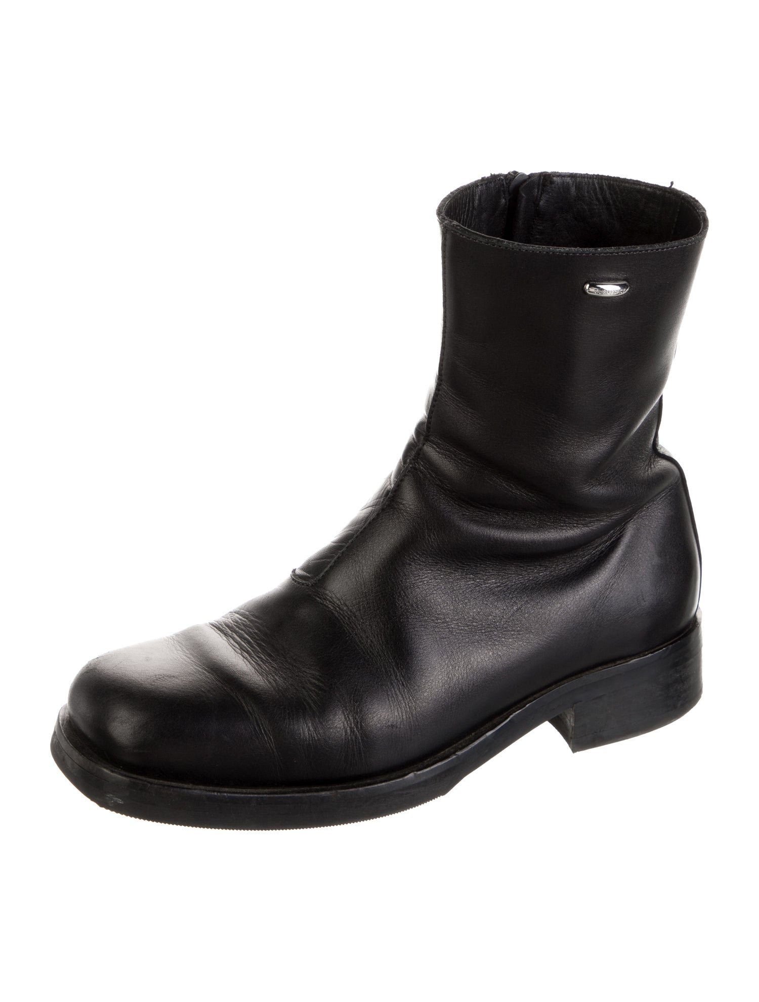 Our Legacy Leather Moto Boots