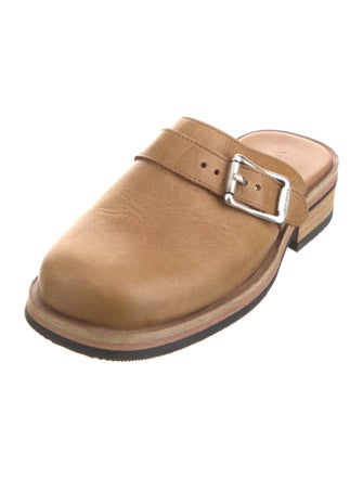 Our Legacy Leather Mules