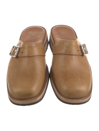 Our Legacy Leather Mules