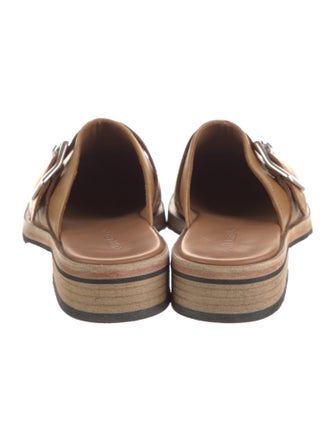 Our Legacy Leather Mules
