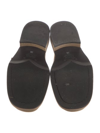 Our Legacy Leather Mules