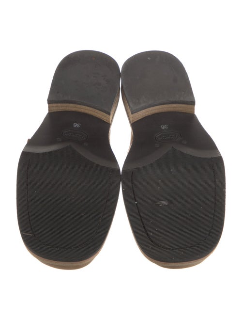 Our Legacy Leather Mules