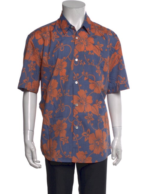 Our Legacy Floral Print Short Sleeve Shirt