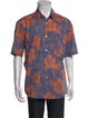 Our Legacy Floral Print Short Sleeve Shirt