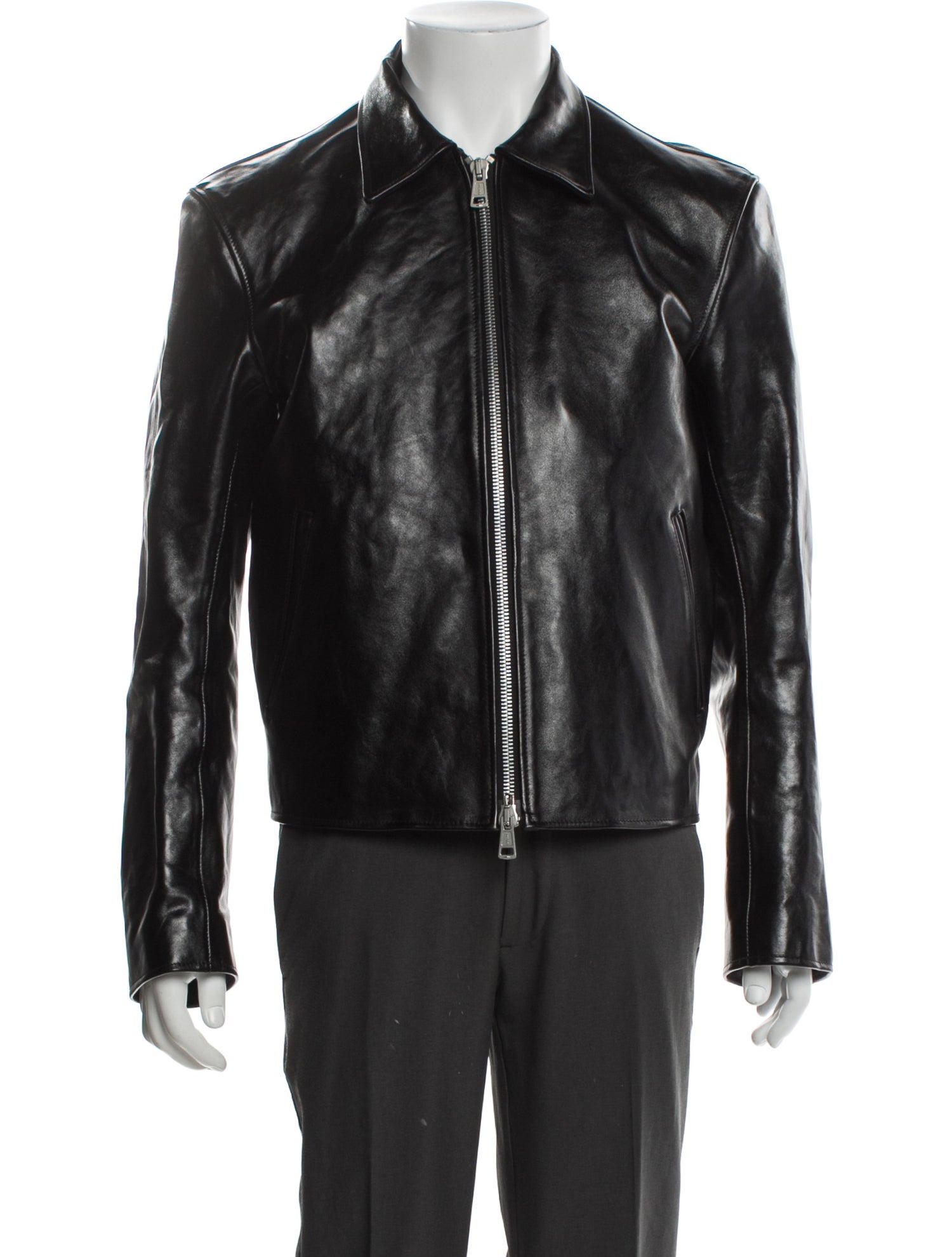 Our Legacy Leather Moto Jacket