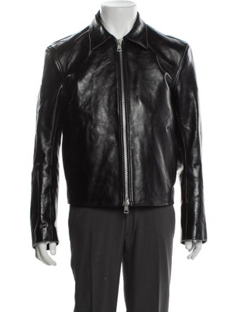 Our Legacy Leather Moto Jacket