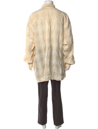 Our Legacy Striped Long Sleeve Dress Shirt