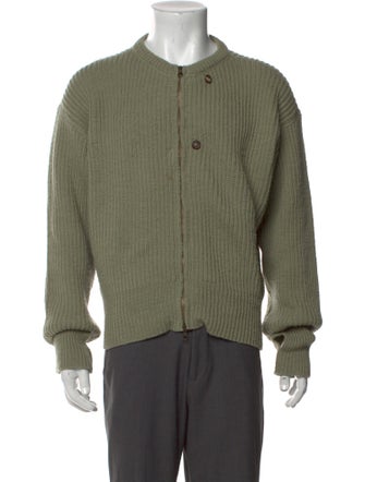 Our Legacy Virgin Wool Crew Neck Cardigan