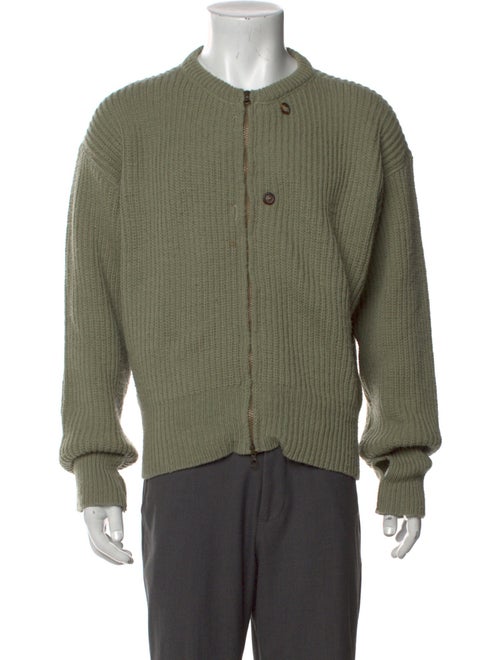 Our Legacy Virgin Wool Crew Neck Cardigan