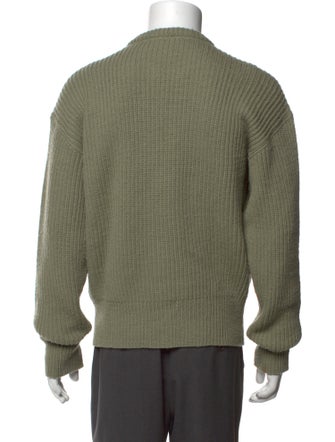 Our Legacy Virgin Wool Crew Neck Cardigan