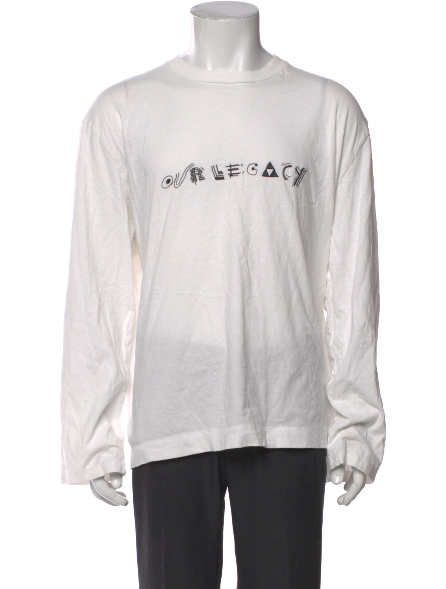 Our Legacy Graphic Print Crew Neck T-Shirt