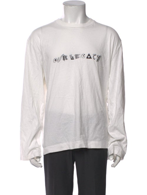 Our Legacy Graphic Print Crew Neck T-Shirt