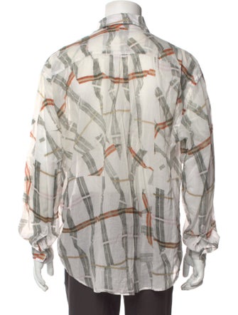 Our Legacy Plaid Print Long Sleeve Shirt