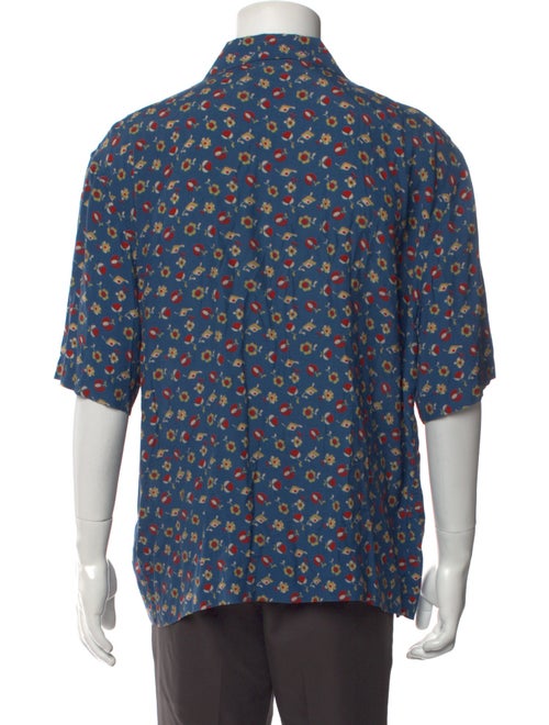 Our Legacy Floral Print Short Sleeve Shirt