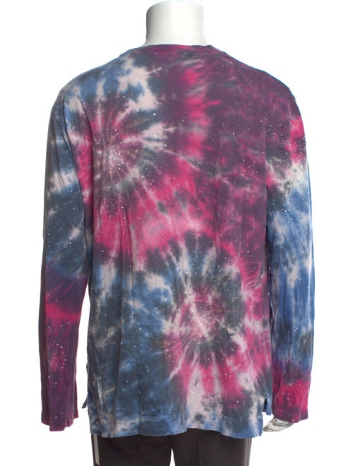 Our Legacy Tie-Dye Print Crew Neck Henley