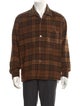 Our Legacy Wool Plaid Print Shirt