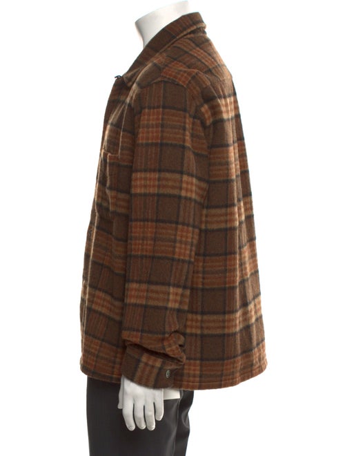 Our Legacy Wool Plaid Print Shirt