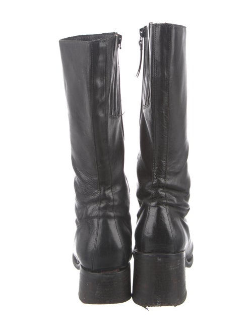 Our Legacy Leather Combat Boots