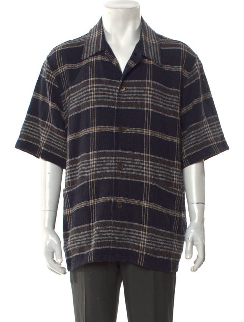 Our Legacy Plaid Print Short Sleeve Shirt