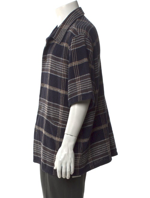 Our Legacy Plaid Print Short Sleeve Shirt