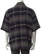 Our Legacy Plaid Print Short Sleeve Shirt