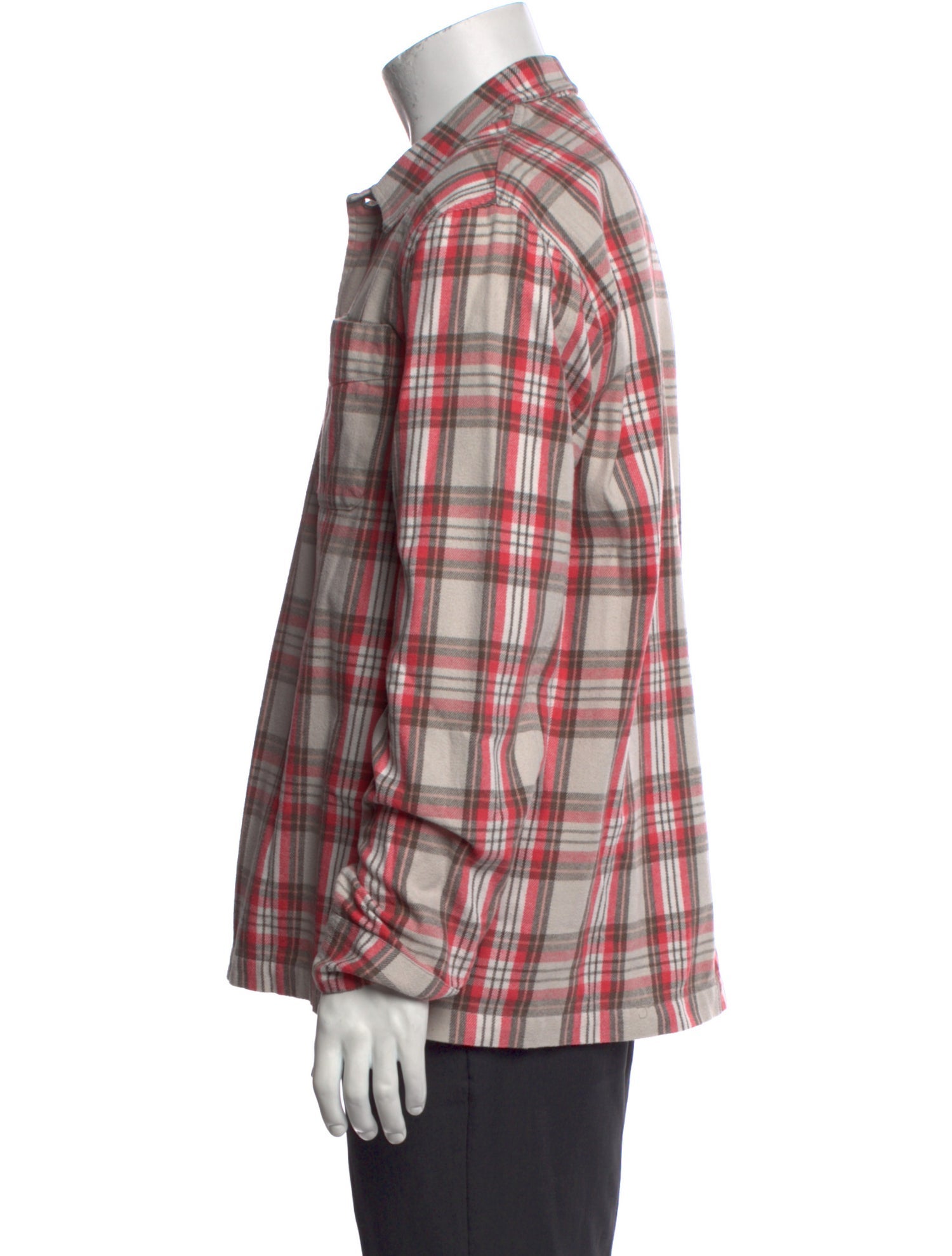 Our Legacy Plaid Print Long Sleeve Shirt