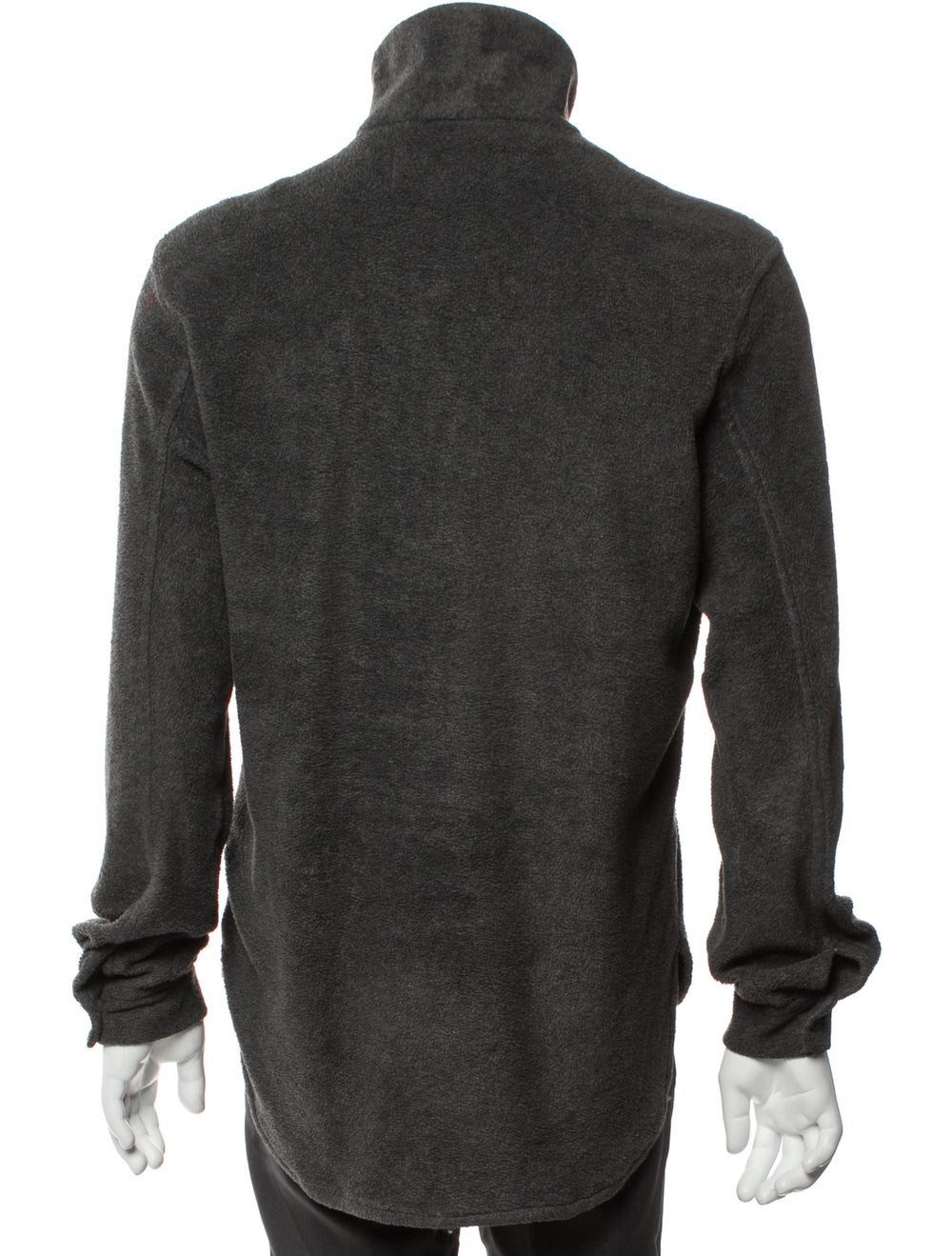 Our Legacy Jacket Grey Stand Collar Patch Pockets… - image 3