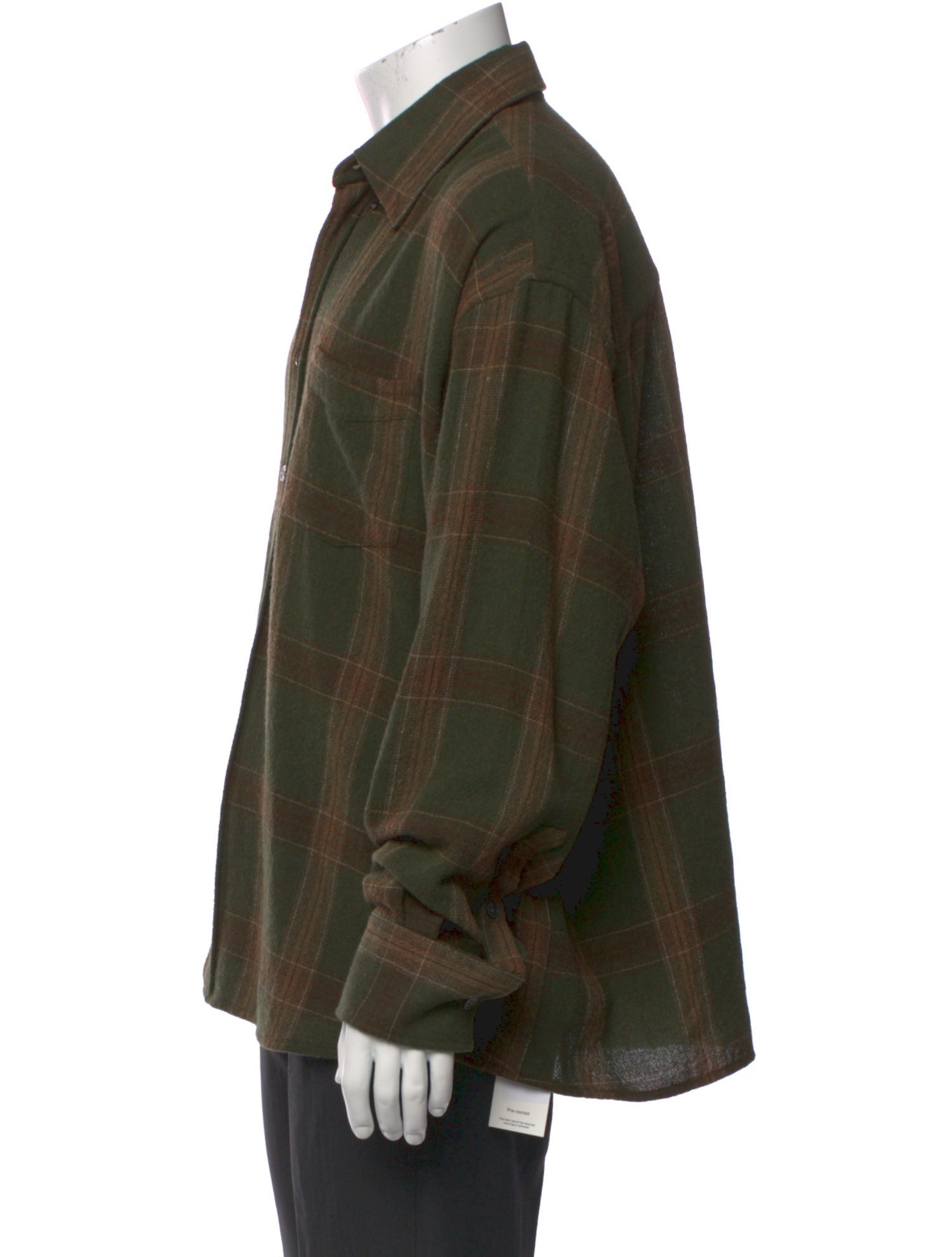 Our Legacy Plaid Print Long Sleeve Shirt