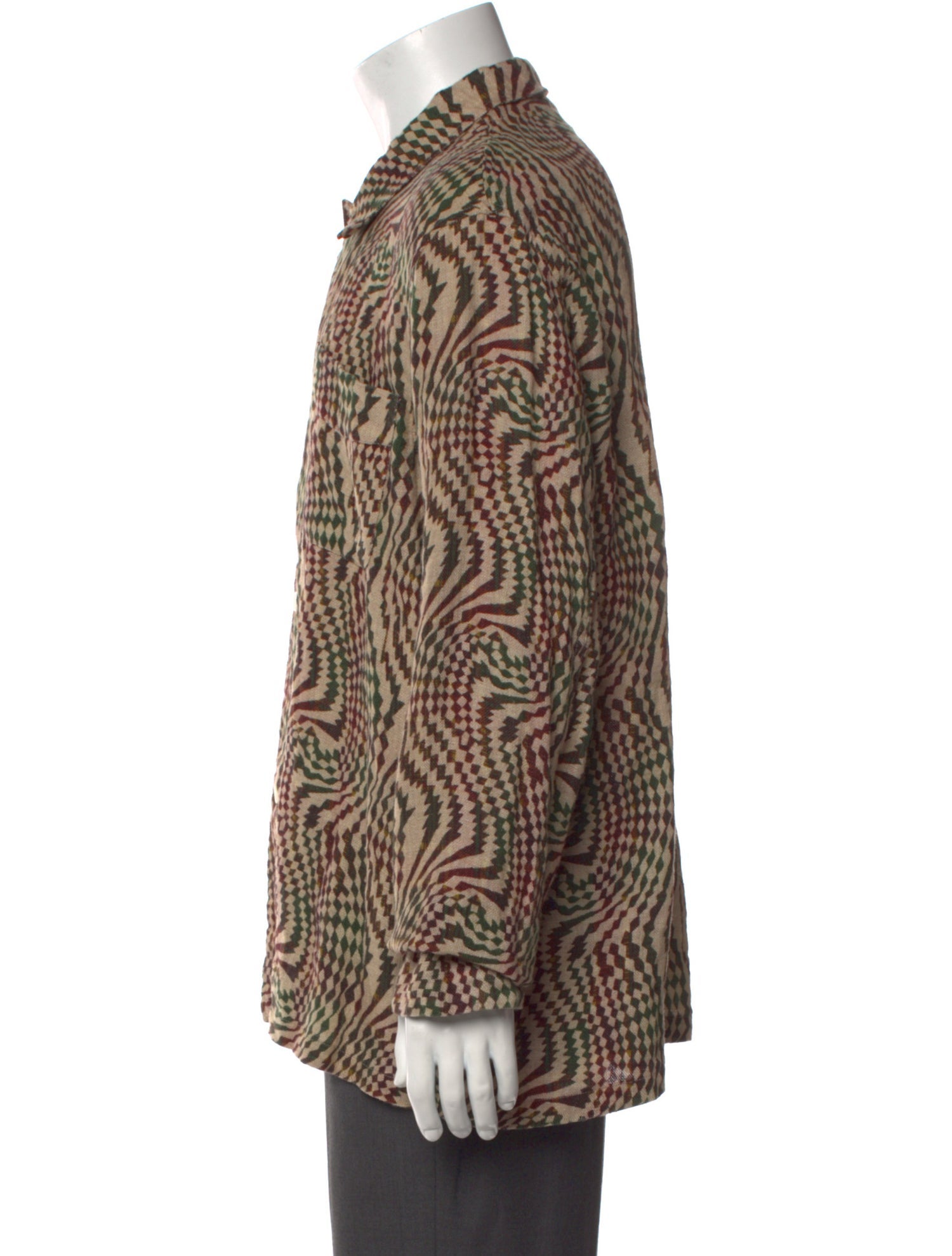 Our Legacy Linen Printed Shirt