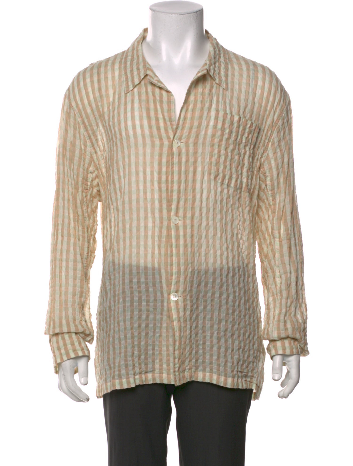 Our Legacy Striped Long Sleeve Shirt