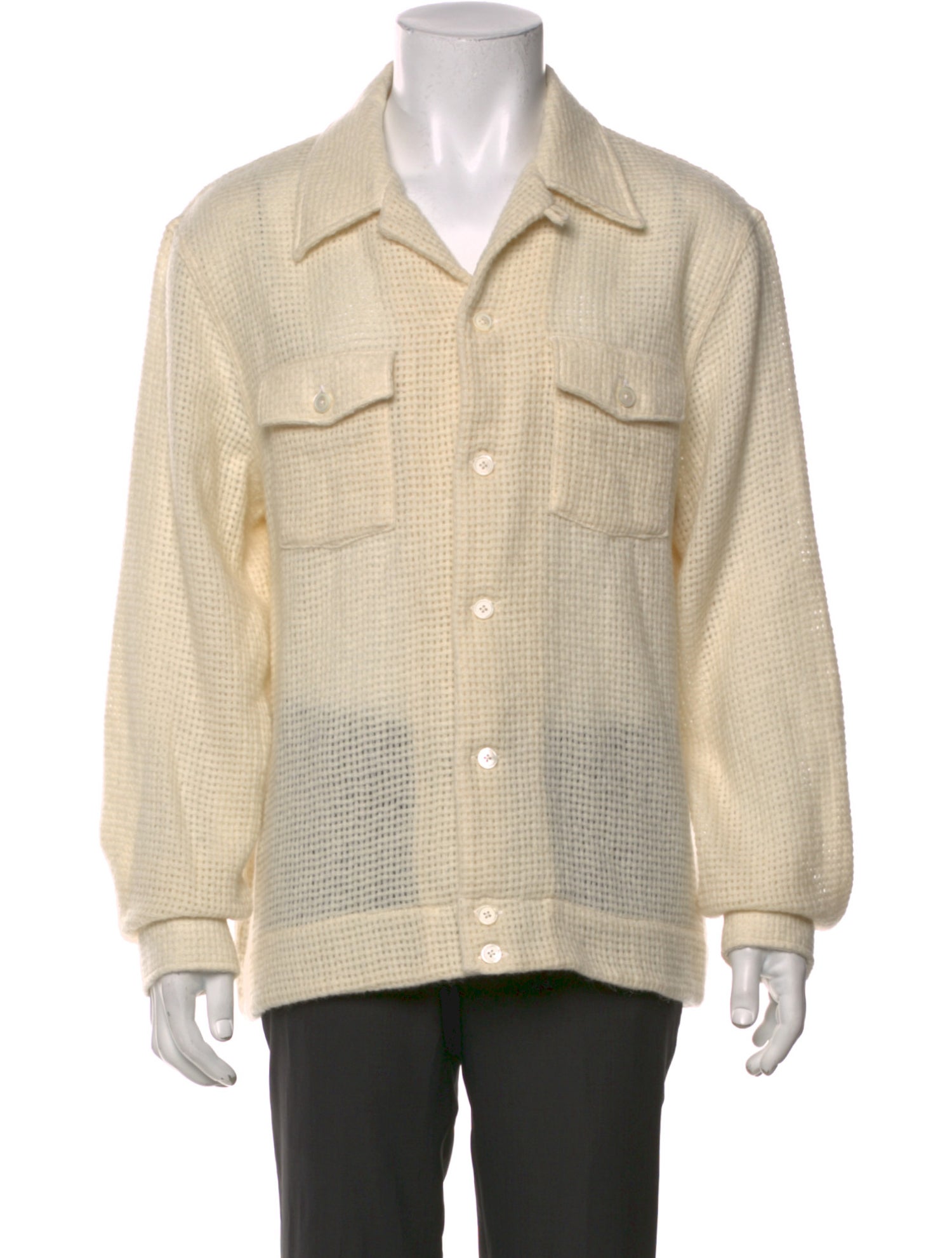 Our Legacy Merino Wool Long Sleeve Shirt