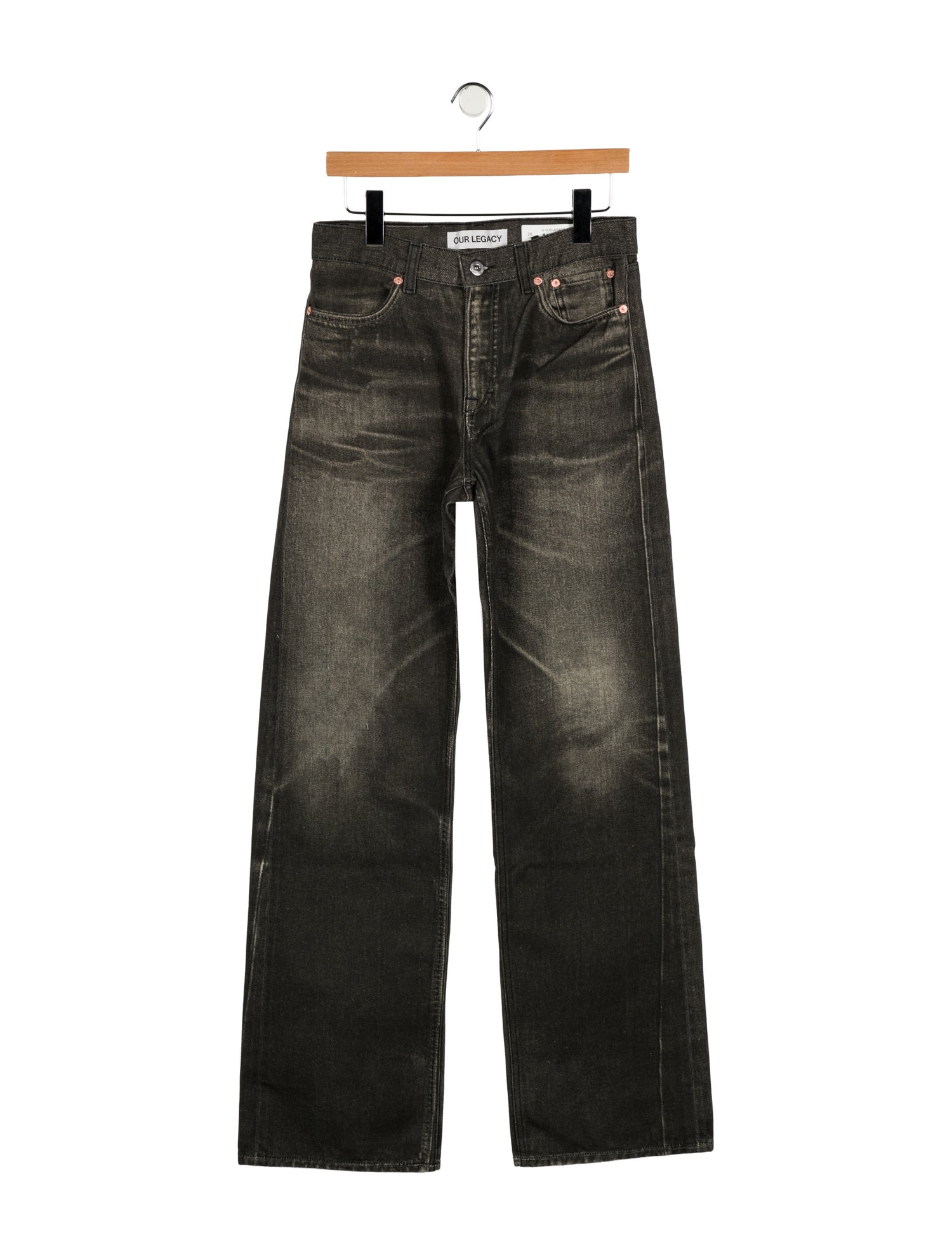 Our Legacy Mid-Rise Wide Leg Jeans