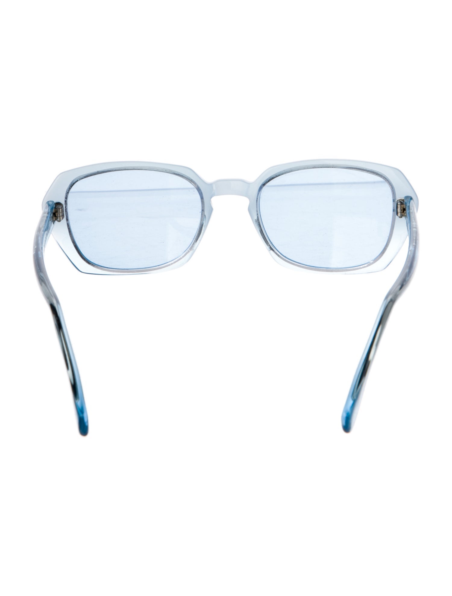 Our Legacy 'Ice Pop Blueberry' Square Sunglasses