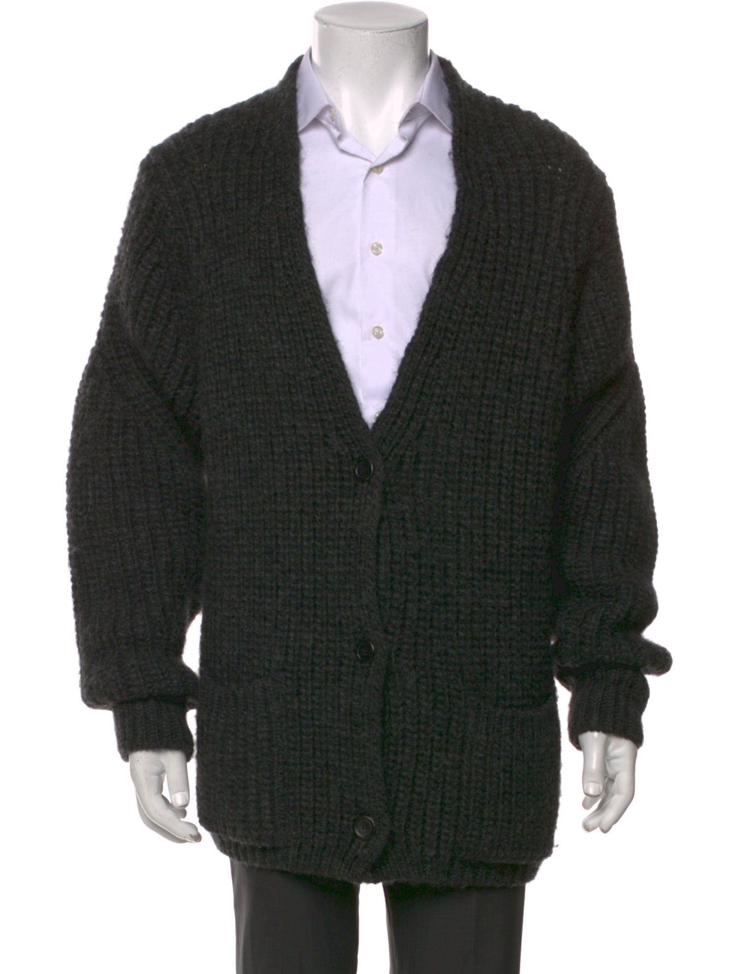 Our Legacy Virgin Wool V-Neck Cardigan